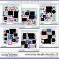 Cindy's Layered Templates - Everyday Singles Bundle 13 by Cindy Schneider
