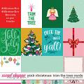 Pink Christmas: Trim the Tree Cards by Kelly Bangs Creative