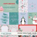 Winter Bday Bash:Cards by Meagan's Creations Winter Bday Bash:Cards by Meagan's Creations