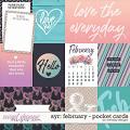 All year round: February - Pocket cards by WendyP Designs