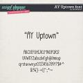 CU AY Uptown font by Amanda Yi