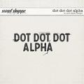 Dot Dot Dot Alpha by Pink Reptile Designs