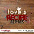 Love's Recipe {+alphas} by Sweet Doll designs 