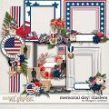 Memorial Day: Clusters by Meagan's Creations