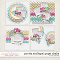 PRETTY SCALLOPS | PAGE DRAFTS by The Nifty Pixel