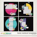 Lunar Rainbow Templates by Studio Liv