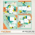 Go Your Own Way Layered Templates by Amber
