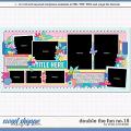 Cindy's Layered Templates - Double the Fun No.15 by Cindy Schneider
