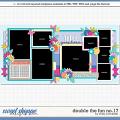 Cindy's Layered Templates - Double the Fun No.17 by Cindy Schneider