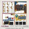 Outdoor Exploration Templates by Connection Keeping