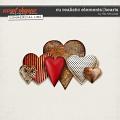 CU REALISTIC ELEMENTS | HEARTS by The Nifty Pixel