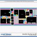 Cindy's Layered Templates - Double the Fun No.20 by Cindy Schneider
