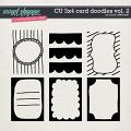 CU 3x4 Card Doodles Vol. 2 by Laura Wilkerson