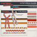 CU Fall Ribbons Bundle by Clever Monkey Graphics 