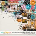A Story Worth Telling {bits & pieces} by Little Butterfly Wings & Sweet Doll