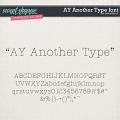 CU AY Another Type by Amanda Yi
