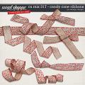 CU Mix 317 - Candy Cane ribbons by WendyP Designs