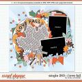 Cindy's Layered Templates - Single 263: I Love Fall by Cindy Schneider