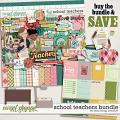 School Teachers Bundle by Kelly Bangs Creative
