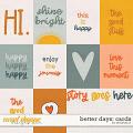 Better days: cards by Amanda Yi