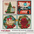 Christmas Big Symbols Templates by Connection Keeping