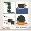 Very Merry Templates by Studio Liv