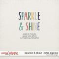 Sparkle & Shine Extra Alphas by Ponytails