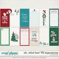 Oh, What Fun! TN Signatures by Traci Reed