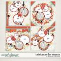 Celebrate the Season Layered Templates by Amber