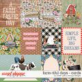 Farm-tiful days {cards} by WendyP & Sweet Doll designs