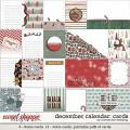 December Calendar Journal Cards by Connection Keeping