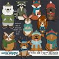 A Wee Bit Frosty Animals by Clever Monkey Graphics