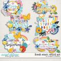 Fresh Start: Word Art by Meagan's Creations