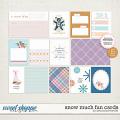 Snow Much Fun Cards by Becca Bonneville