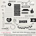 Black & White: February Stamps by Connection Keeping