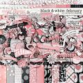 Black & White: February Kit by Connection Keeping