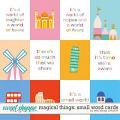 Magical Things: Small World Cards by Kelly Bangs Creative