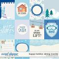 Happy Hobby: Skiing {cards} by Blagovesta Gosheva