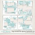 Big Words The Space Between Us by Fiddle-Dee-Dee Designs