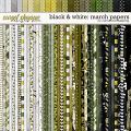 Black & White: March Paper Pack by Connection Keeping