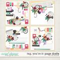 TAG, YOU'RE IT | PAGE DRAFTS by The Nifty Pixel