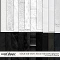 Black & White: Extra Embossed Papers by Connection Keeping