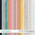 Oh my! (solid papers) by Little Butterfly Wings