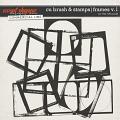 CU BRUSH & STAMPS | FRAMES v.1 by The Nifty Pixel