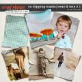 CU CLIPPING MASKS | WORN & TORN V.1 by The Nifty Pixel