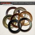 CU REALISTIC ELEMENTS | VINTAGE FRAMES Vol.9 by The Nifty Pixel