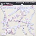 CU Mix 334 - Heart ribbons by WendyP Designs 
