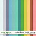 Lucky Charm (solid papers) by Little Butterfly Wings