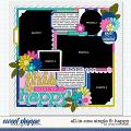 Cindy's Layered Templates - All In One Single 8: Happy by Cindy Schneider