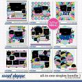 Cindy's Layered Templates - All In One Singles Bundle 1 by Cindy Schneider